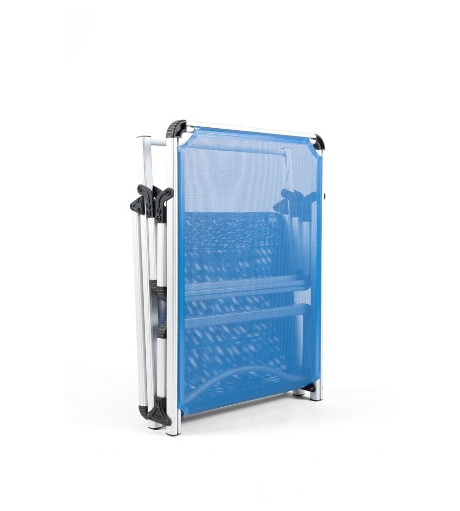 Alüminyum Katlanır Şezlong I EGE MAVİ