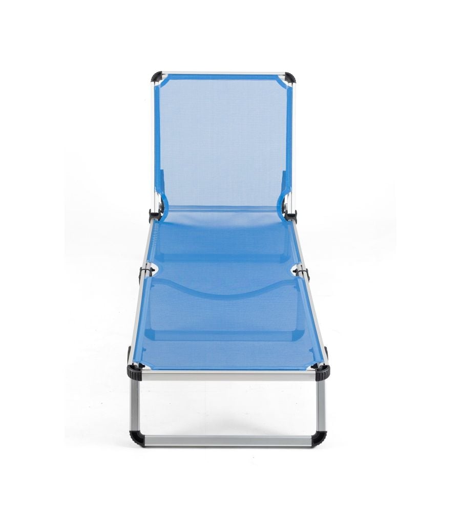 Alüminyum Katlanır Şezlong I EGE MAVİ