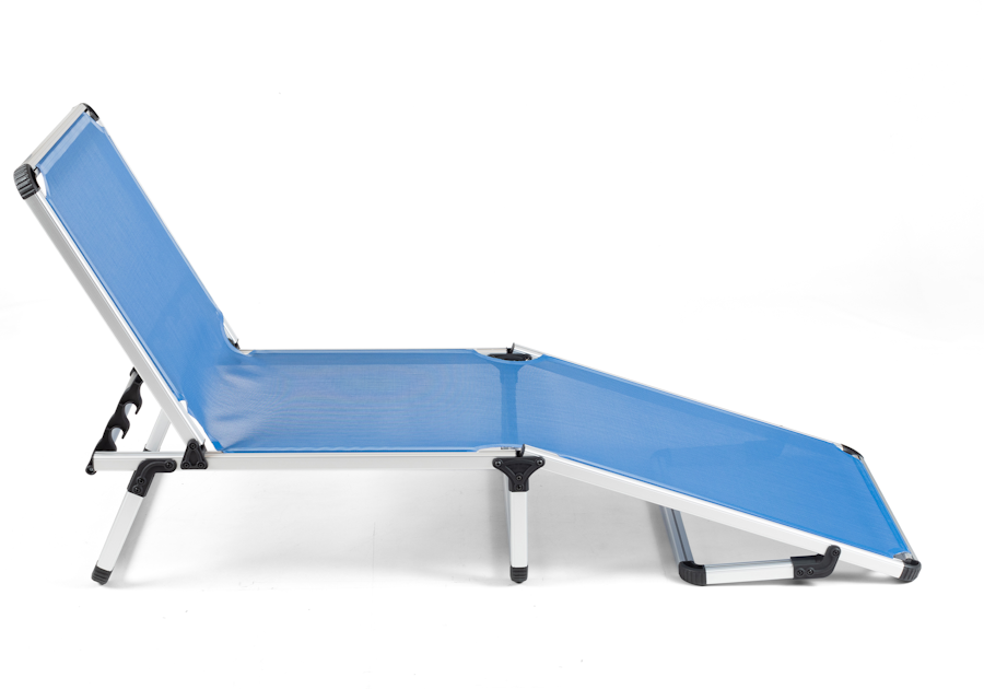 Alüminyum Katlanır Şezlong I EGE MAVİ