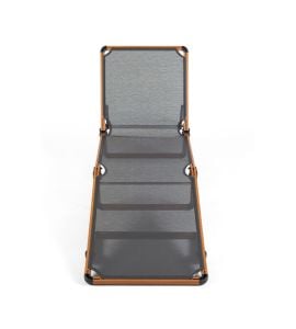 Alüminyum Katlanır Şezlong I Black in TEAK