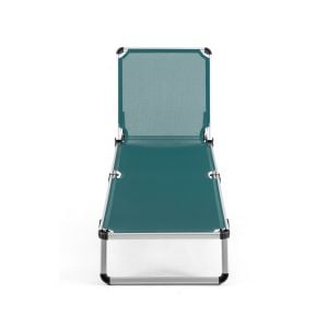 Alüminyum Katlanır Şezlong I ZÜMRÜT YEŞİL