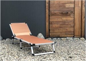 Alüminyum Katlanır Şezlong I BAKIR