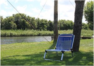 Alüminyum Katlanır Sandalye I EGE MAVİ