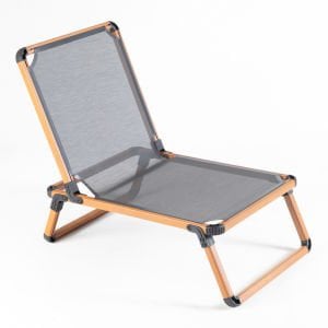 Alüminyum Katlanır Sandalye I Black in TEAK