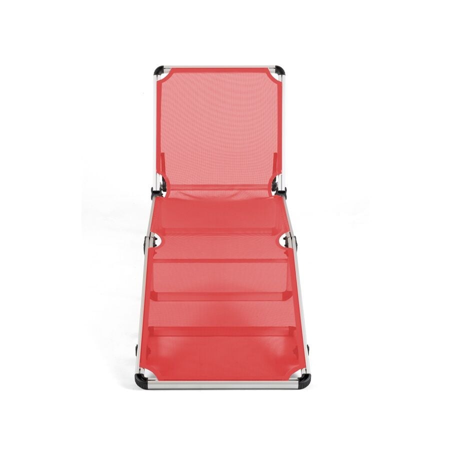 Aile Keyif Paketi 400 I 4 Ad. Katlanır Şezlong Red