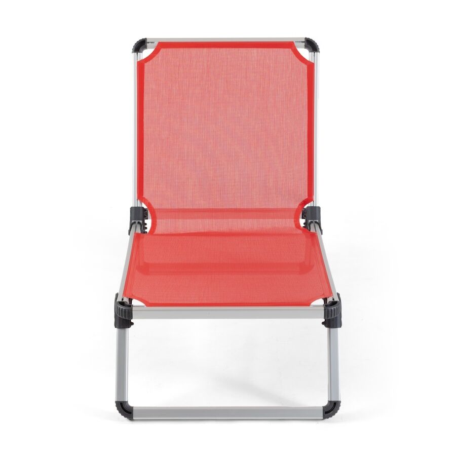 MINI Şezlong I Beach Set Black & RED