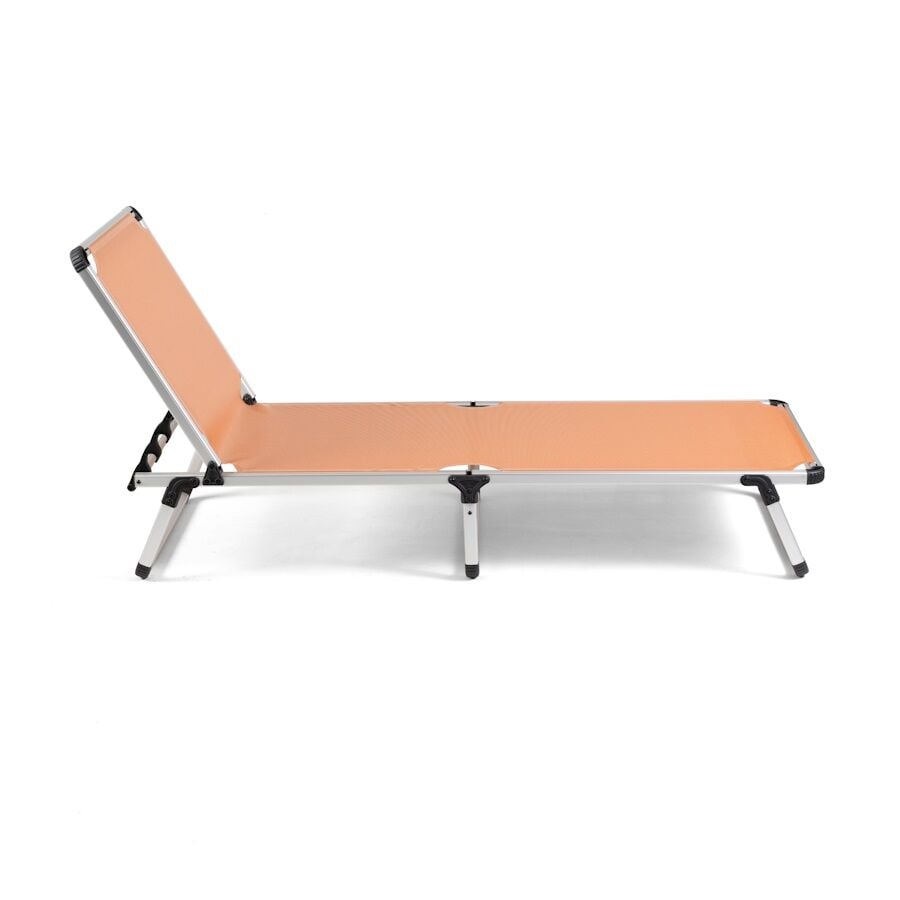DUO Relax Set I 2 Adet Şezlong + Amigo Sehpa Somon File