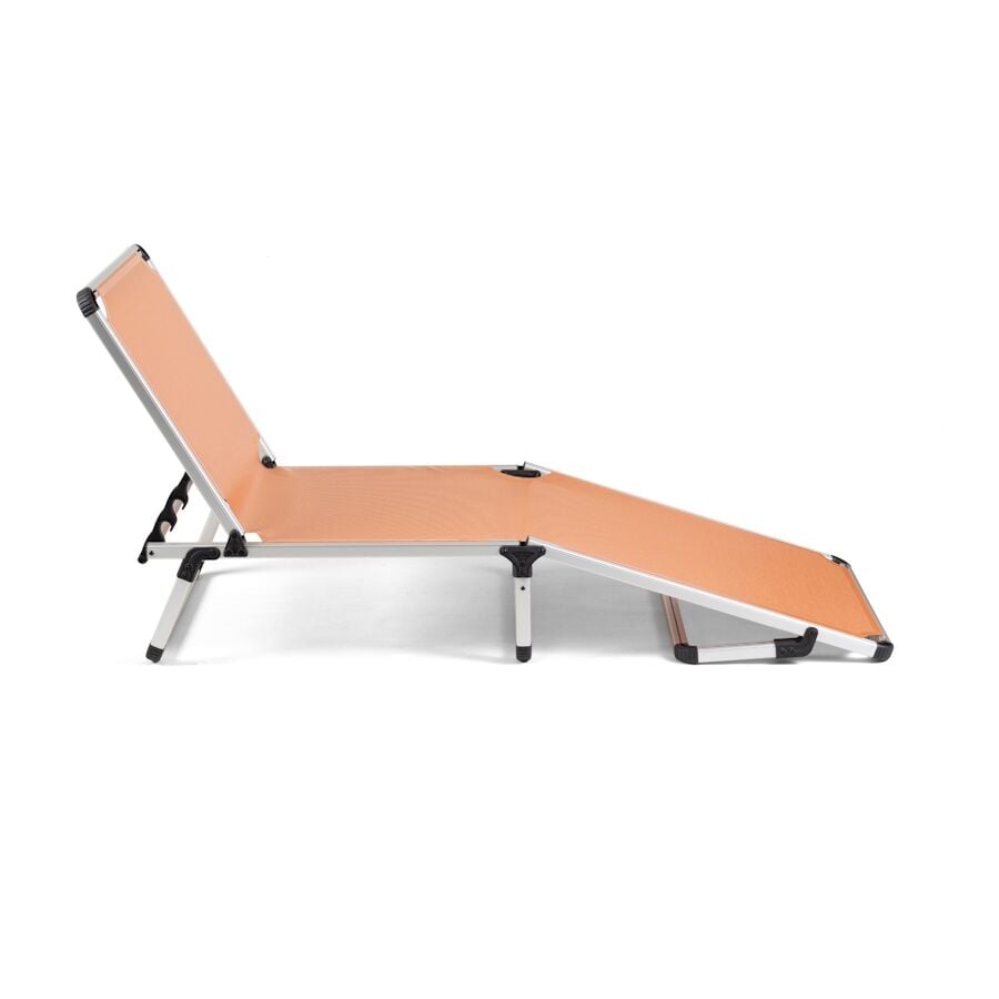 DUO Relax Set I 2 Adet Şezlong + Amigo Sehpa Somon File