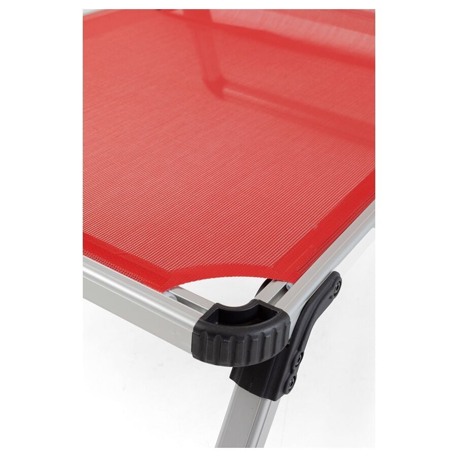 MINI Şezlong I Beach Set Anodize & RED