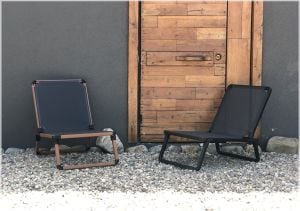 Alüminyum Katlanır Sandalye I Black in BLACK