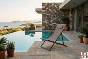 EASY Alüminyum Katlanır Şezlong I CEVİZ & Cappicuno File