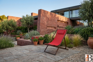 EASY Alüminyum Katlanır Şezlong I CEVİZ & Red File