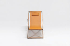 EASY Alüminyum Katlanır Şezlong I TEAK & Orange File