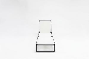 Alüminyum Katlanır Şezlong I ANTRASİT & Latte