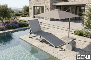 Alüminyum Katlanır Şezlong I ANODİZE & Jeans File